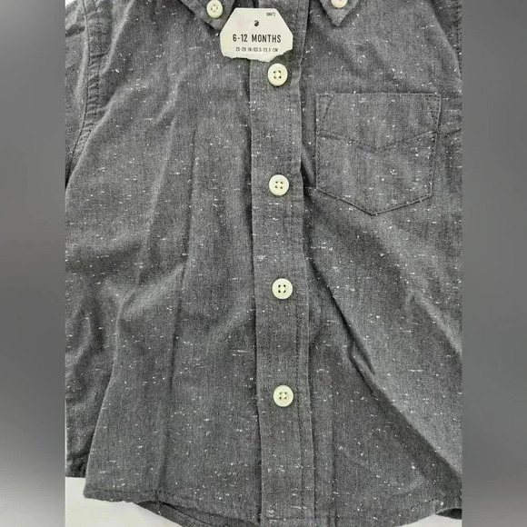 Crazy 8 Boys Size 6-12 Months Pants And Dress Shirt Long Sleeve Button Down - Picture 5 of 10